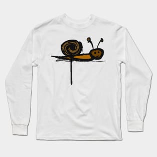 Lollipop Snail Long Sleeve T-Shirt